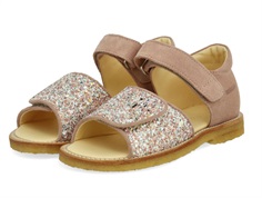 Angulus sandal rosebud glitter  